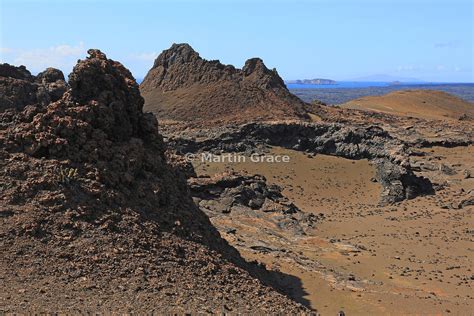 Martin Grace Photography | Volcanic landscape of Bartolome Island ...