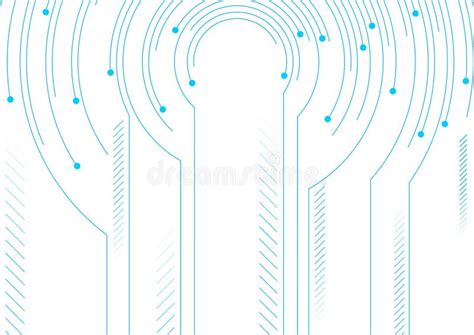 Blue Technology Futuristic Minimal Background Stock Vector - Illustration of light, contrast ...