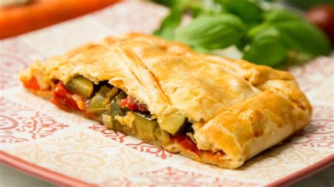 Receta empanada de verduras vegetariana