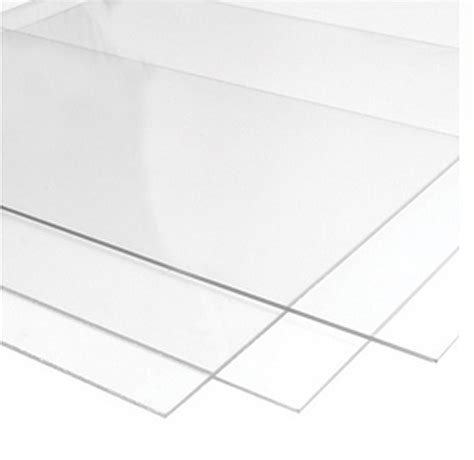 Buy 750mm x 1000mm CLEAR Perspex Acrylic Plastic Sheet - 2mm, 3mm, 4mm ...