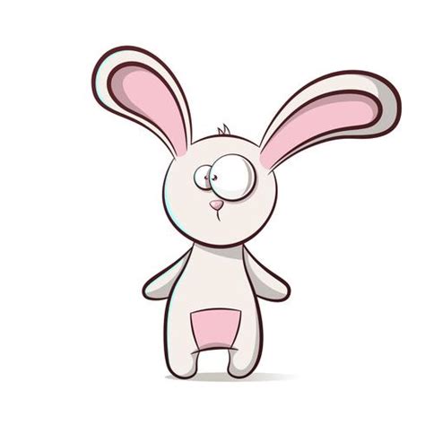 Cute, funny cartoon rabbit. 379017 Vector Art at Vecteezy