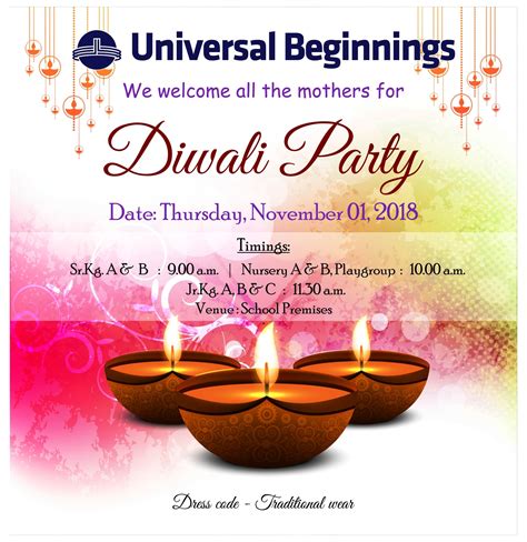 Diwali Party Invite