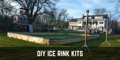 Backyard Ice Rink Kits | Iron Sleek