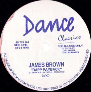 James Brown - Rapp Payback (Vinyl) | Discogs