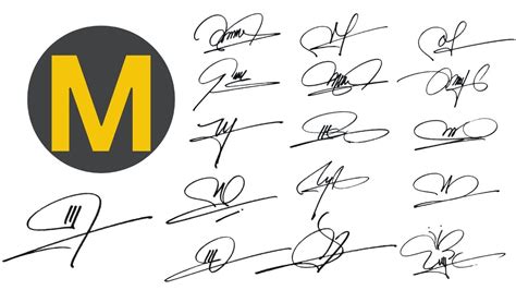 M Signature Style | Letter M Signature Style | Signature Style Of My Name | Alphabet M Signature ...