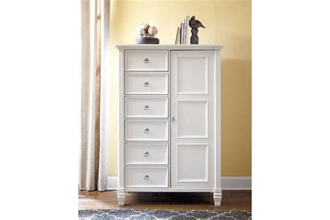 Prentice Chest of Drawers | Ashley Furniture HomeStore in 2020 | White chest of drawers, Ashley ...