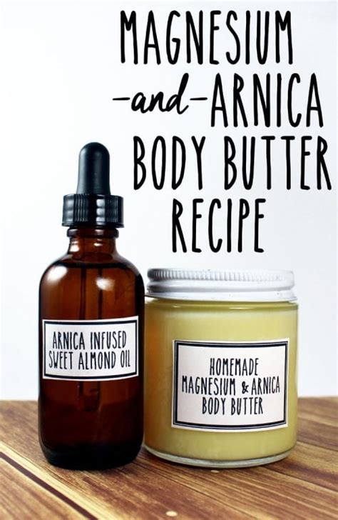 Homemade Magnesium and Arnica Body Butter Recipe - Soap Deli News