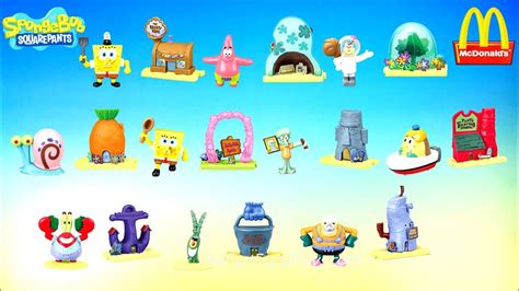 Fast Food & Cereal Premiums Fast Food Premiums McDonalds Happy meal 2021 Spongebob Toy New ...