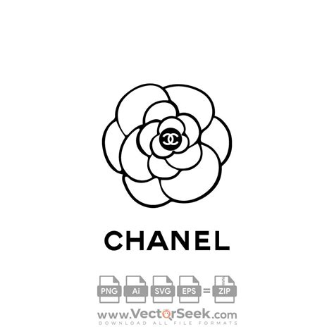 Chanel Camellia Logo Vector - (.Ai .PNG .SVG .EPS Free Download)
