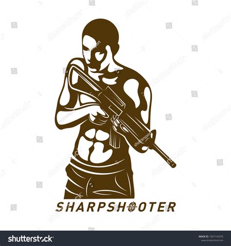 Sniper Vector Logo Design Concept Style Stock Vector (Royalty Free) 1567143376 | Shutterstock