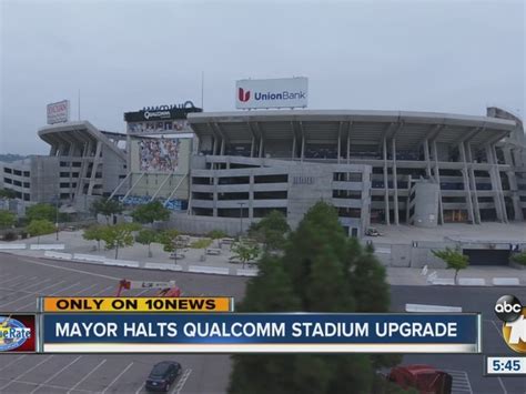 Qualcomm Stadium technology upgrades sidelined