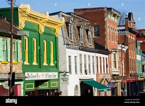 Historic District Main Street Leesburg Virginia Stock Photo - Alamy