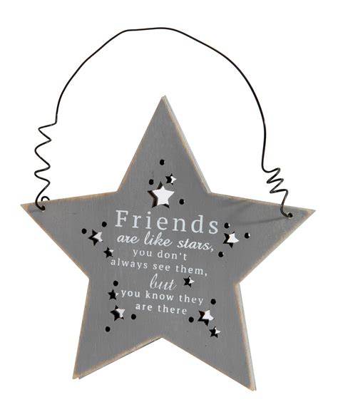 Friends Are Like Stars Hanging Plaque Gift | Gifts | Love Kates