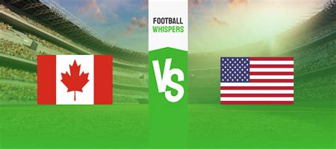 Usa Vs Canada Soccer Prediction