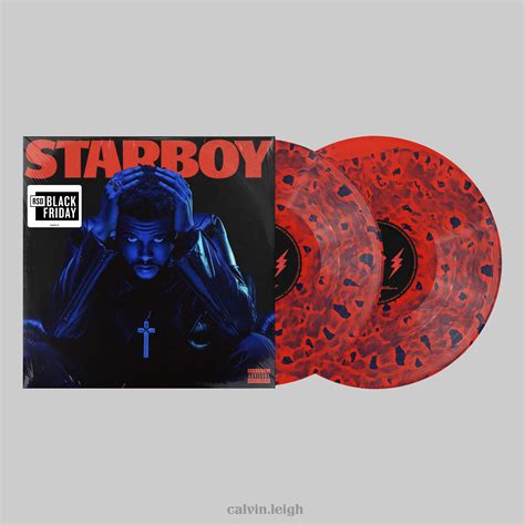 I made a Starboy (Deluxe) vinyl concept. : r/TheWeeknd