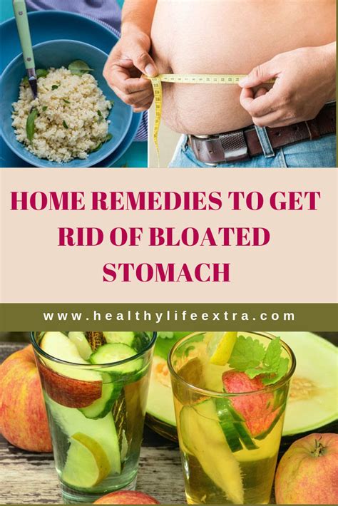 Home remedies to get rid of bloated stomach | Get rid of bloated stomach, Bloating remedies ...