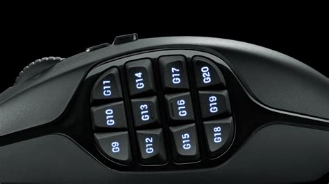 Logitech G600 MMO Gaming Mouse - 20 Buttons & LIGHTSYNC RGB