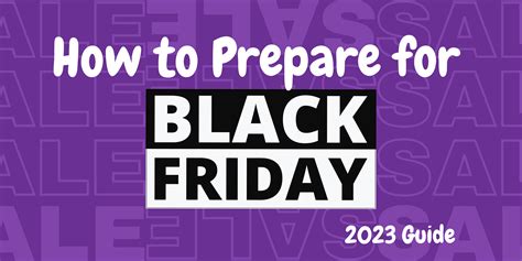 How to Prepare for Black Friday 2023 Guide - Omni Online