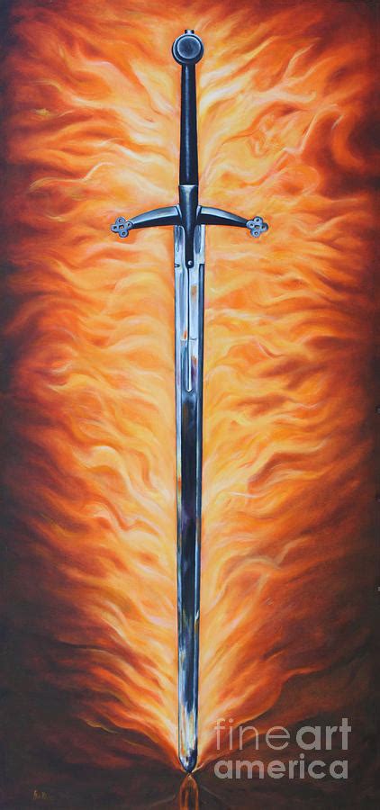 The Sword of the Spirit Painting by Ilse Kleyn - Pixels