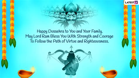 Dussehra 2022 Wishes and Greetings: Share WhatsApp Messages, Images, HD ...