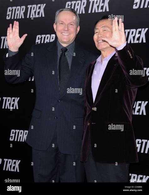 Brad Altman and George Takei Los Angeles Premiere of 'Star Trek' - Arrivals at Grauman's Chinese ...