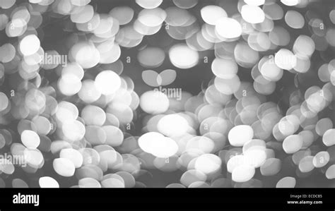 Black and white blurred Christmas tree lights background Stock Photo ...