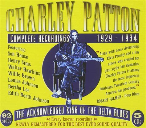 Charley Patton – Complete Recordings – on JSP Records – Mississippi Blues Travellers