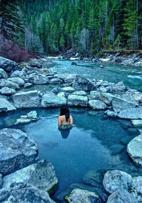 Lussier Hot Springs #Canada. Guide to spring travel in Canadian # ...