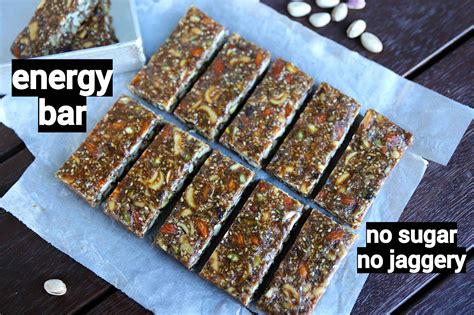 energy bar recipe | protein bar recipe | dry fruit energy bars | nut bar