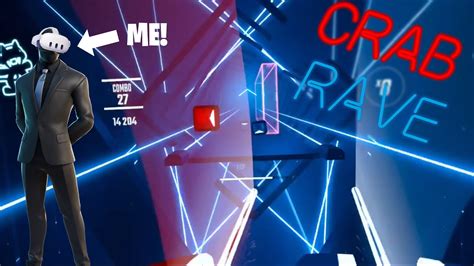 Crab Rave in BEATSABER VR! - YouTube