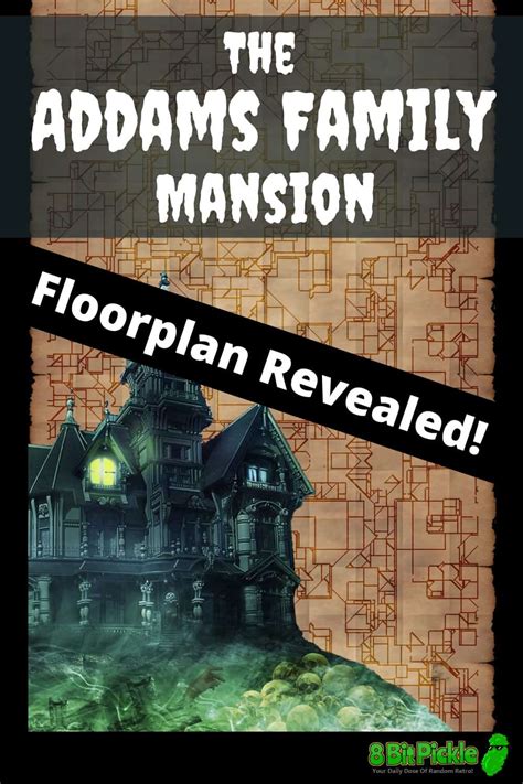 The Addams Family House Floor Plan (Every Secret Revealed!) | 8-Bit Pickle