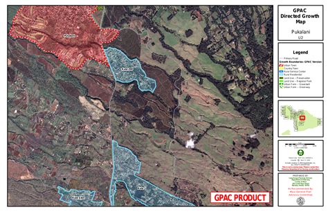 GPAC Directed Growth Map Pukalani | Maui Tomorrow Foundation