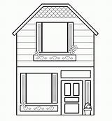 Free Printable House Coloring Pages For Kids sketch template