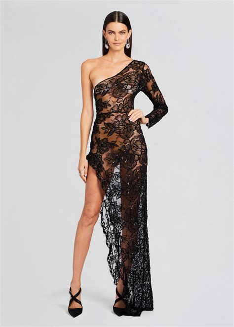 Olimpia Embellished Lace Dress – Retrofete