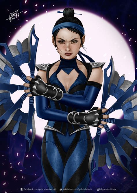 ArtStation - Kitana: Mortal Kombat 11