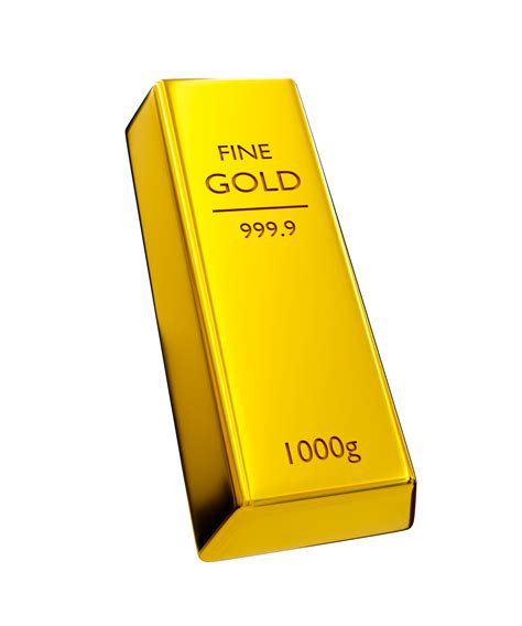 3d realistic fine gold. shiny gold bar. bullion. 3d rendering illustration. 20995241 PNG