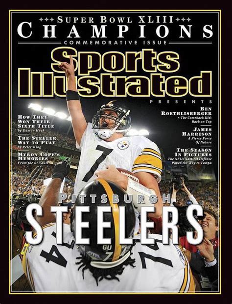 Pittsburgh Steelers Qb Ben Roethlisberger, Super Bowl Xliii Sports ...