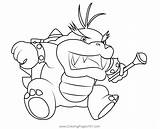 Lemmy Koopa Coloring Page For Kids Super Mario Printa  Vrogueco sketch template