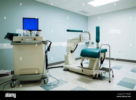 Medical equipment in examination room at hospital Stock Photo - Alamy