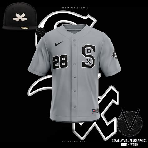 MLB Mixtape Uniforms, White Sox Edition! Each uniform takes elements from different eras for the ...