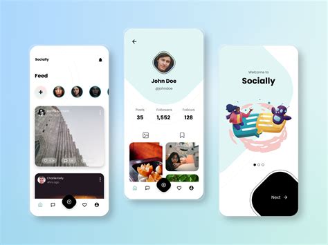 🤸‍♂️ Social Media App Design by Jatin Sharma on Dribbble