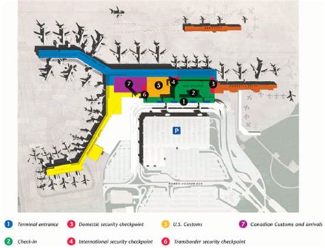 abrazo Hasta satélite montreal airport terminal map bala Inconcebible Otoño