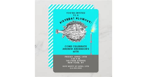 funny birthday party invitations | Zazzle.com