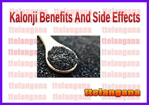 Kalonji Benefits And Side Effects