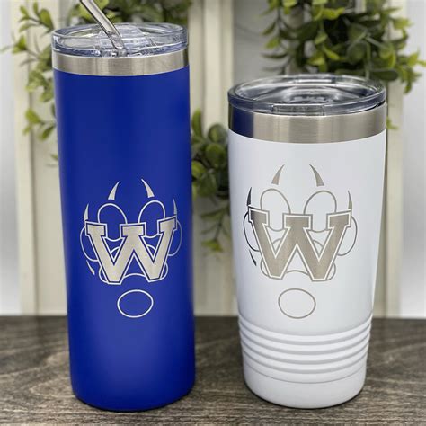 Waukesha West Football Club Drinkware Fundraiser - Peerless Visions LLC