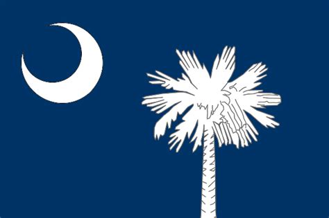 Vector flag of South Carolina | Public domain vectors