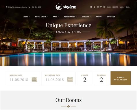 Hotel Website Templates