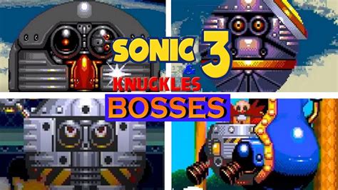 Sonic 3 & Knuckles: All Bosses (As Hyper Sonic) (No Damage) - YouTube