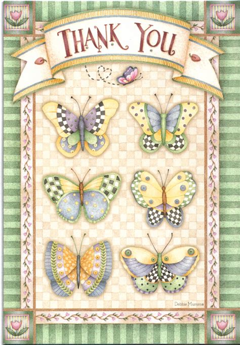 BugsNBees > Butterfly Gifts > Butterfly Thank You Card