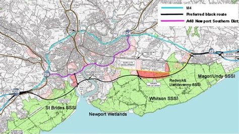 Environment group questions choice of M4 relief road - BBC News